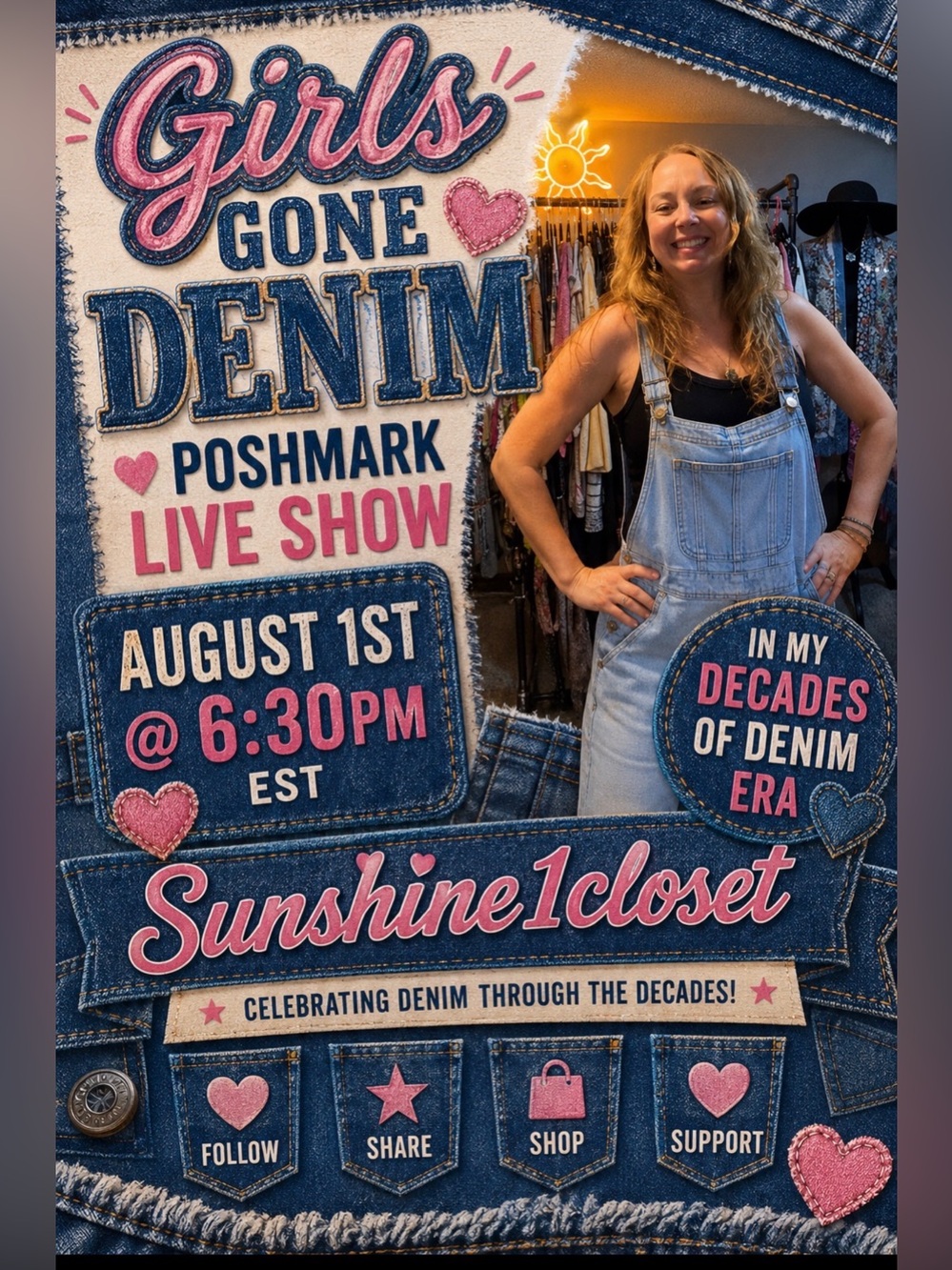 👖Girls Gone Denim Train 👖 - Picture 10 of 14